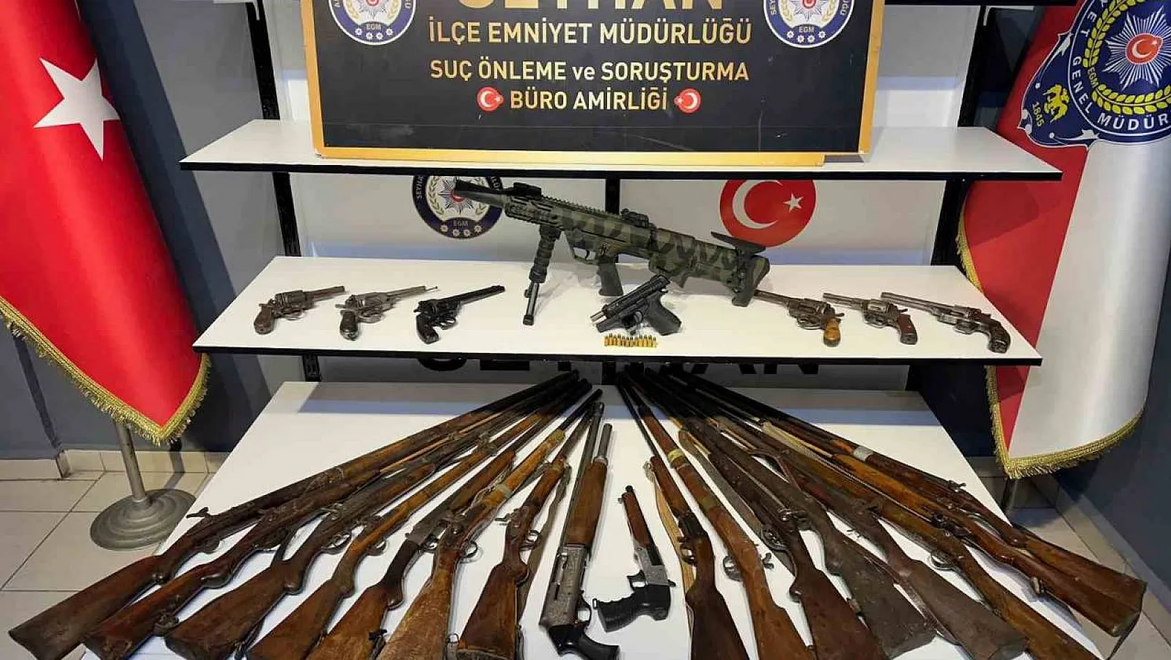 Adana'da ruhsatsız silah ticareti çökertildi