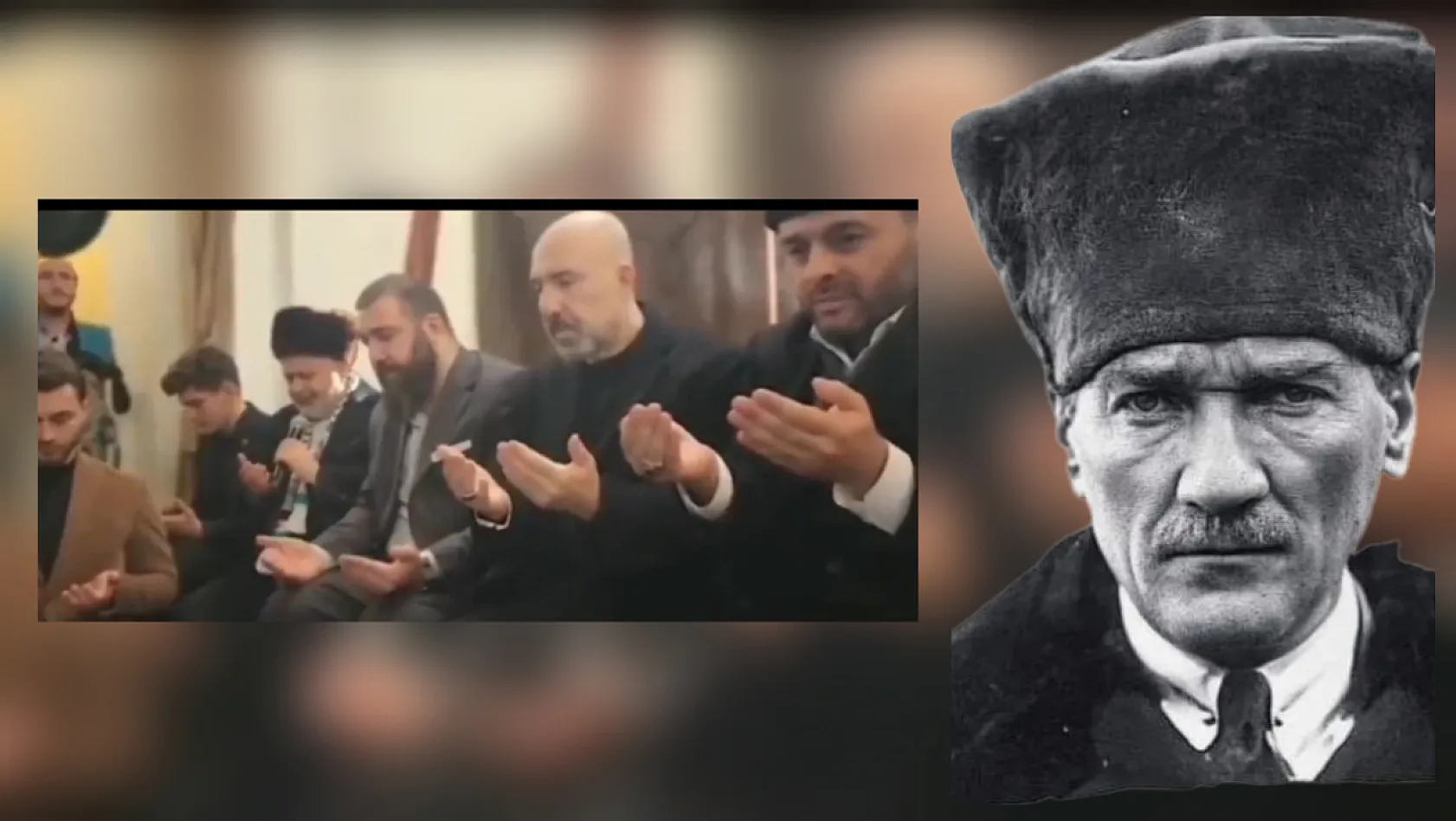 Skandal büyüyor! Atatürk'e beddua ettiler, Kayseri'den sert tepki