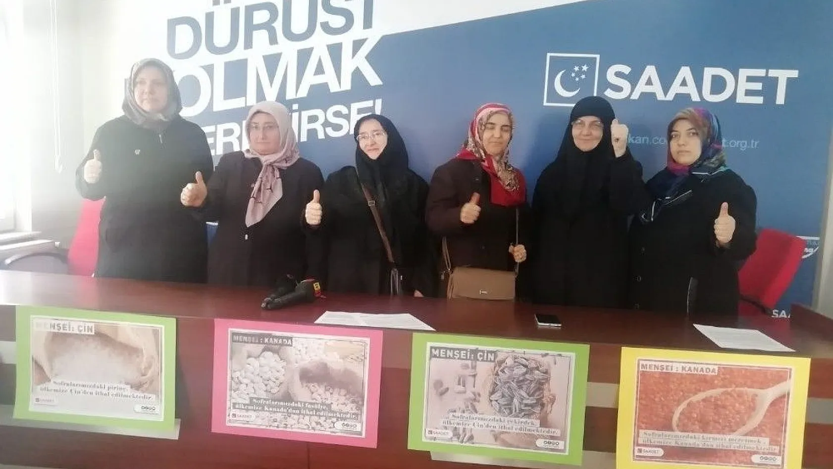 SP Kayseri İl Kadın Kolları, Yerli Malı Haftası açıklaması yaptı
