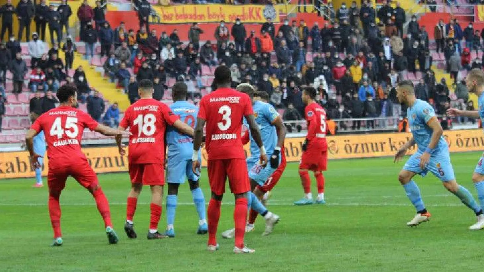 Spor Toto Süper Lig: Kayserispor: 0 - Gaziantep FK: 0 (İlk yarı)