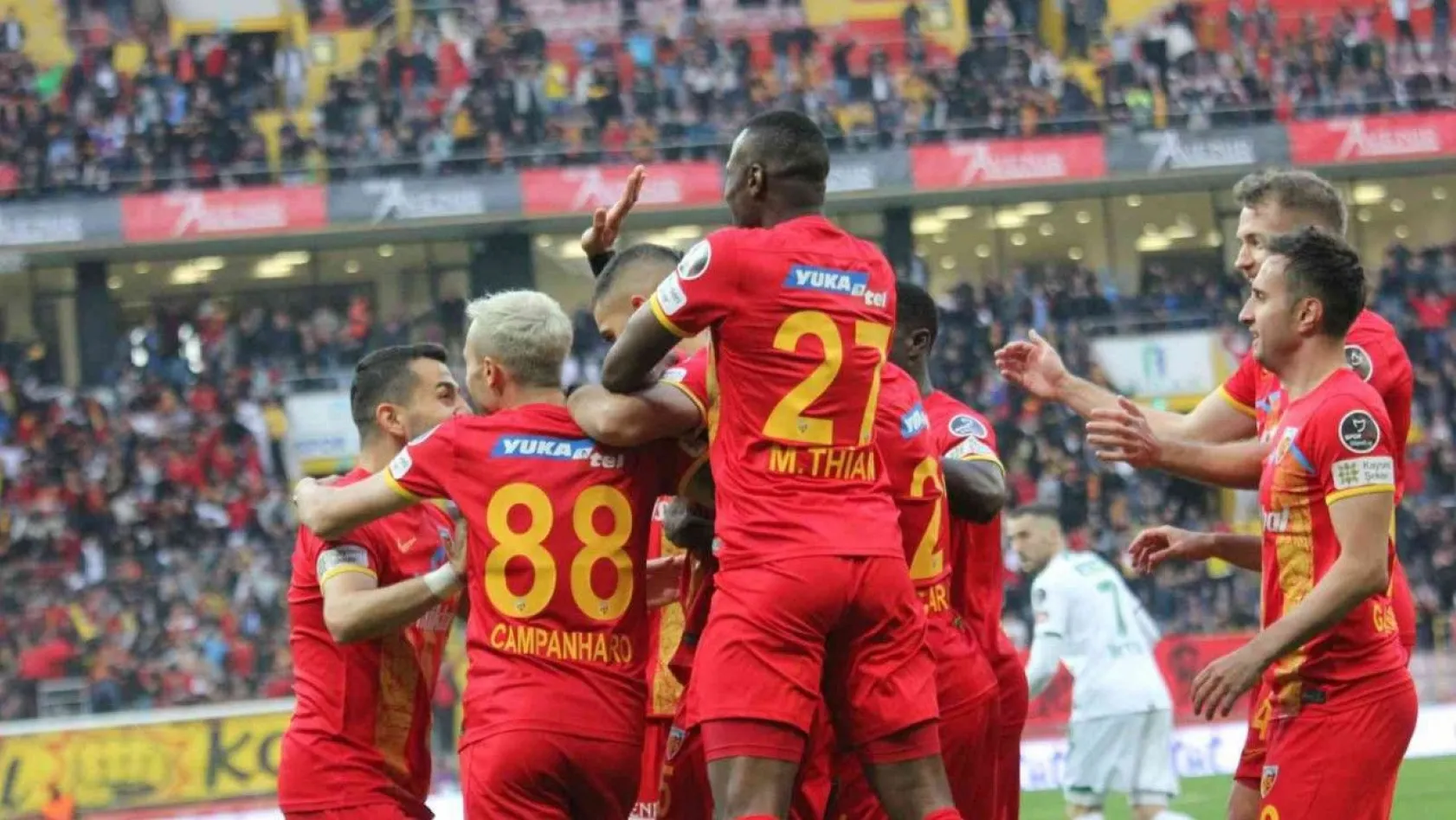 Spor Toto Süper Lig: Kayserispor: 1 - Konyaspor: 2 (Maç devam ediyor)