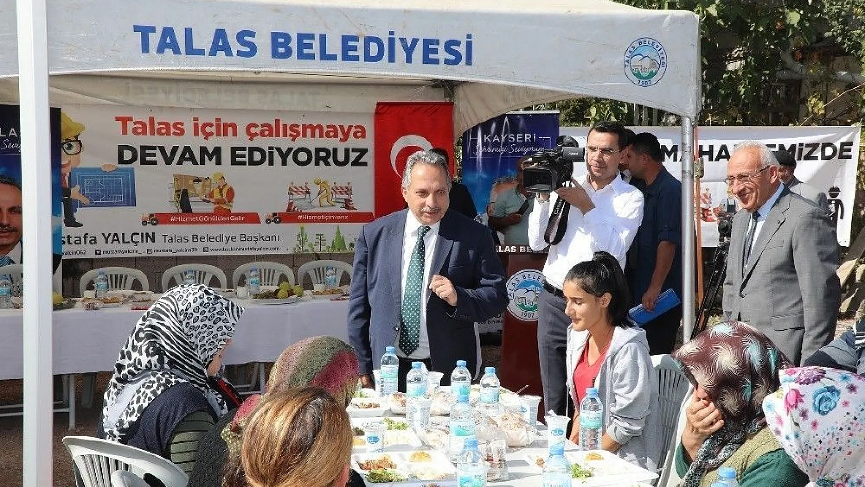 Talas Belediye Başkanı Yalçın, 'Alnımız ak, yüreğimiz pak'
