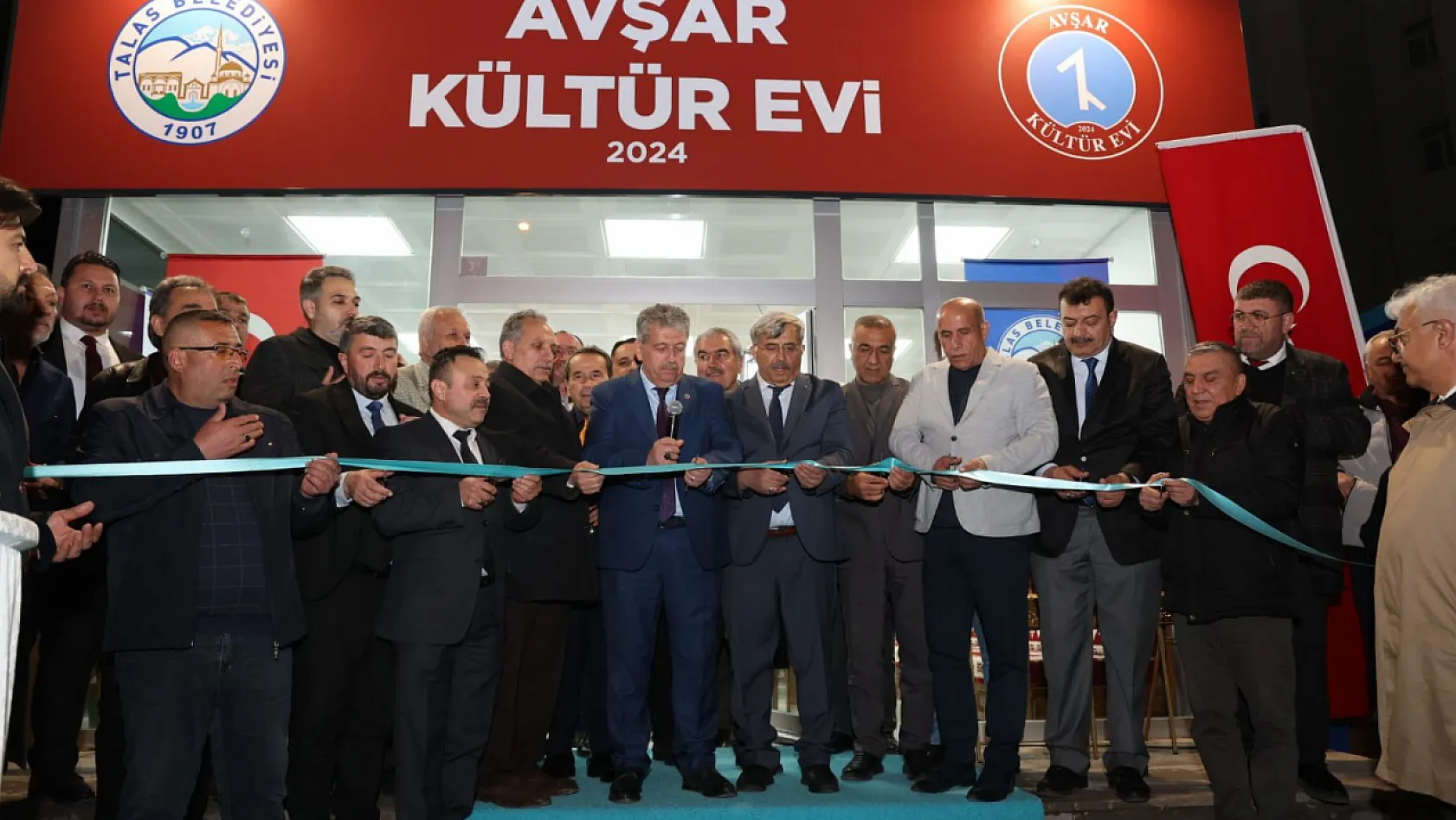 Talas Belediyesi'nin Avşar Kültür Evi açıldı