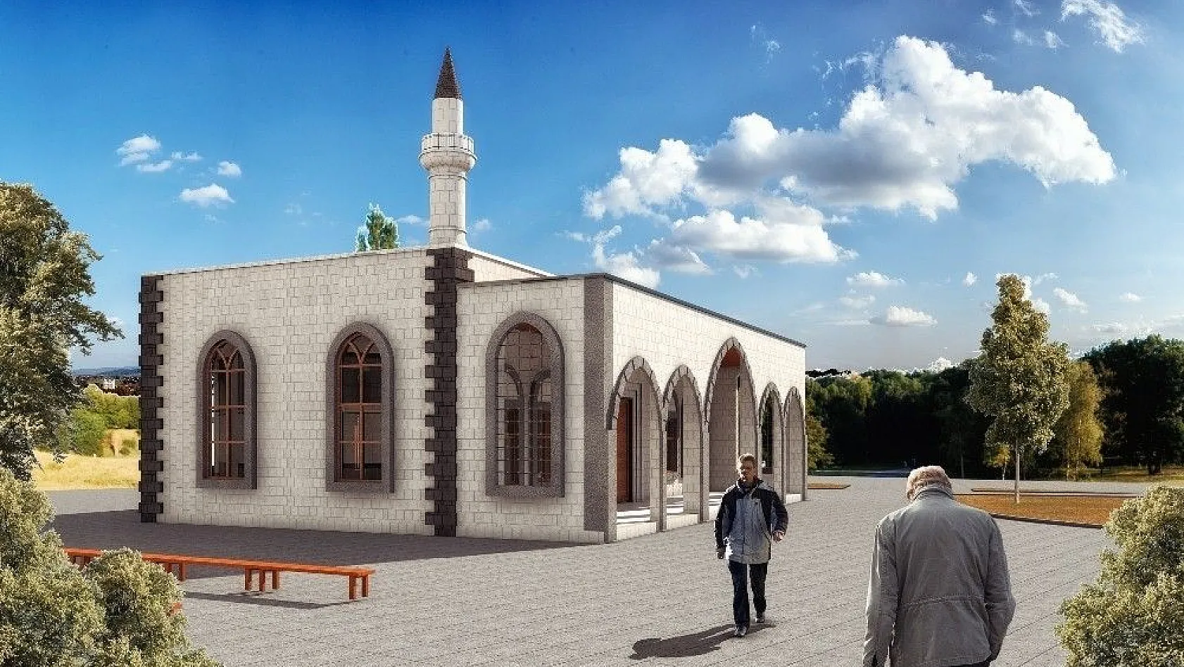 Talas'ta Medine-Sami Elmacıoğlu Camii açılacak