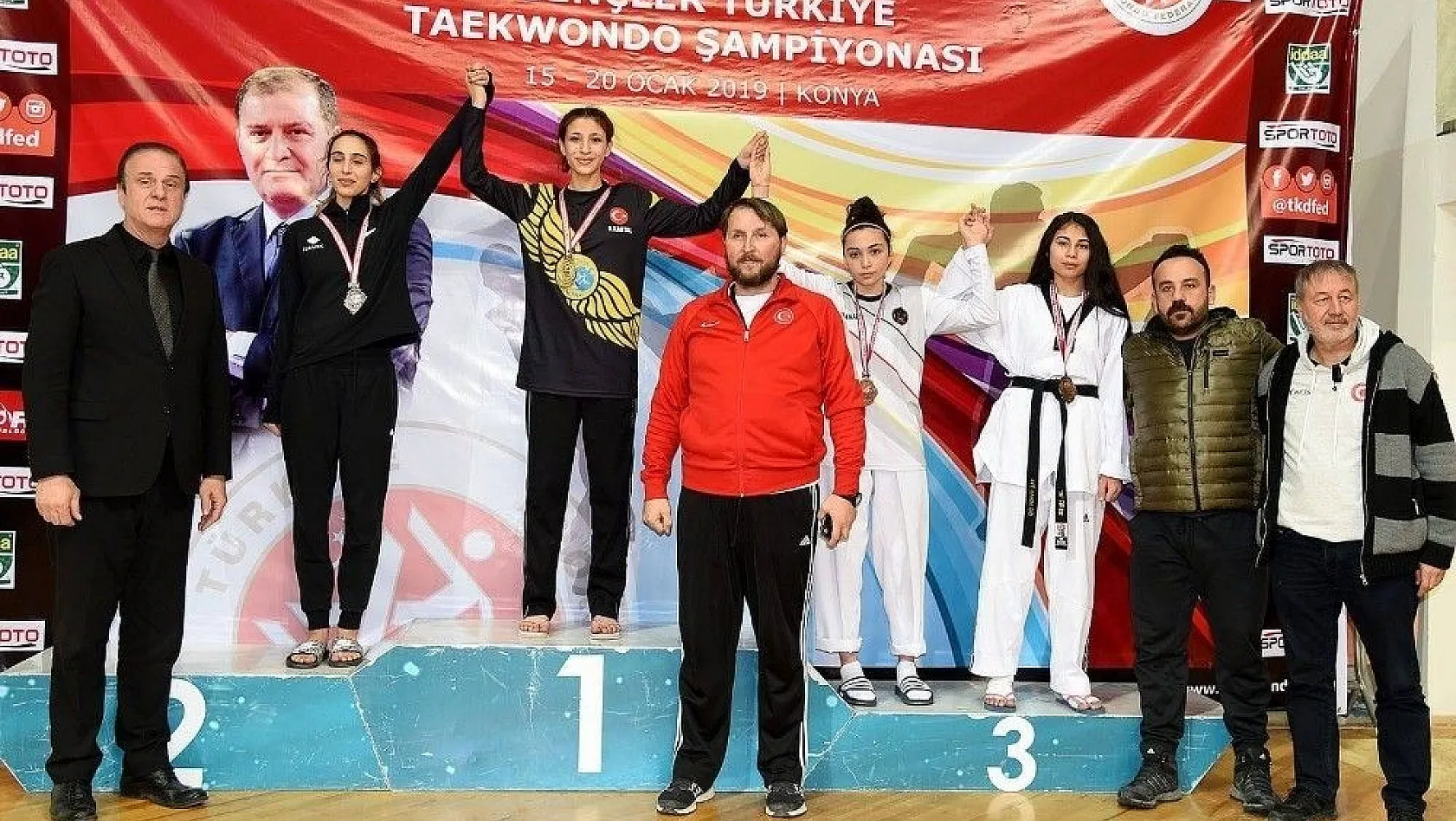 Tekvando Milli takımına Kayseri 'den 12 sporcu
