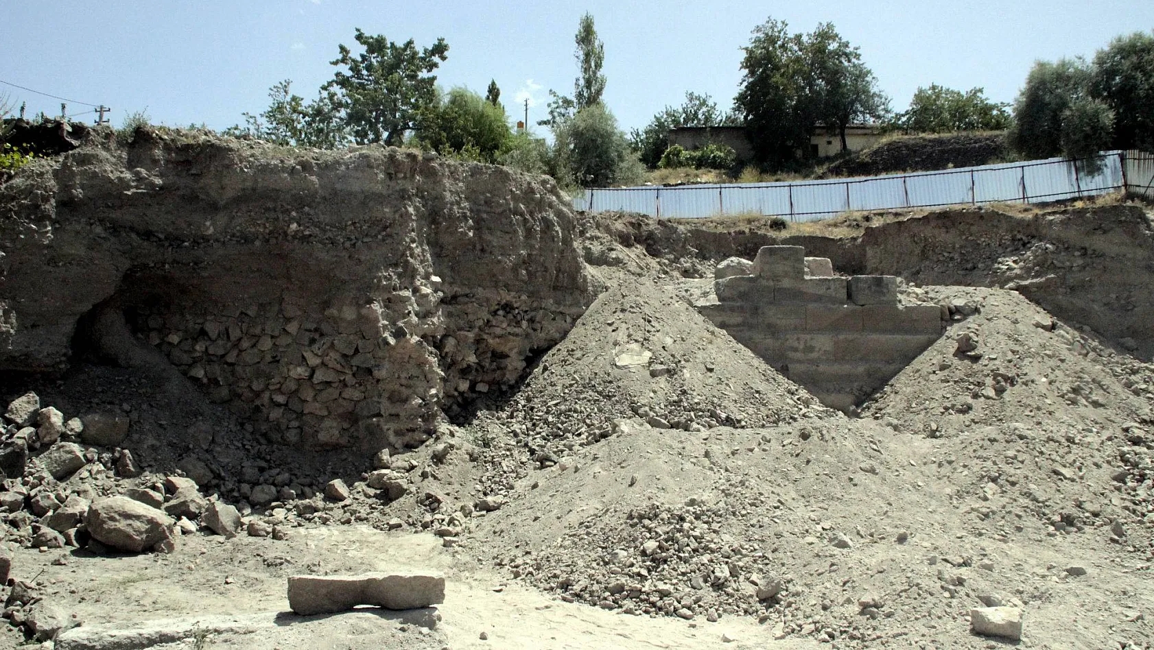 Kayseri'de binlerce yıl öncesine ait kalıntı bulundu