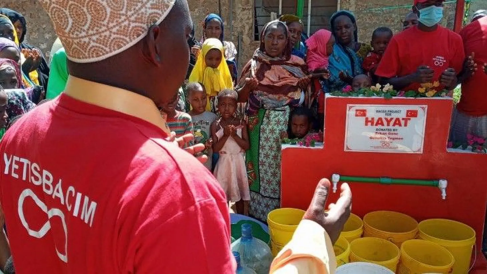 Ada: 'Afrika'da 14. su kuyumuz dualar eşliğinde açıldı'