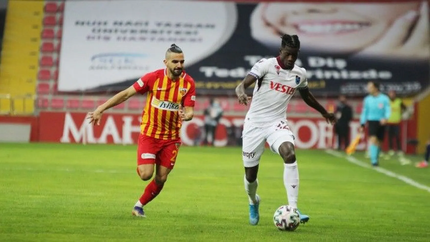 Trabzonspor ile Kayserispor 48. randevuda