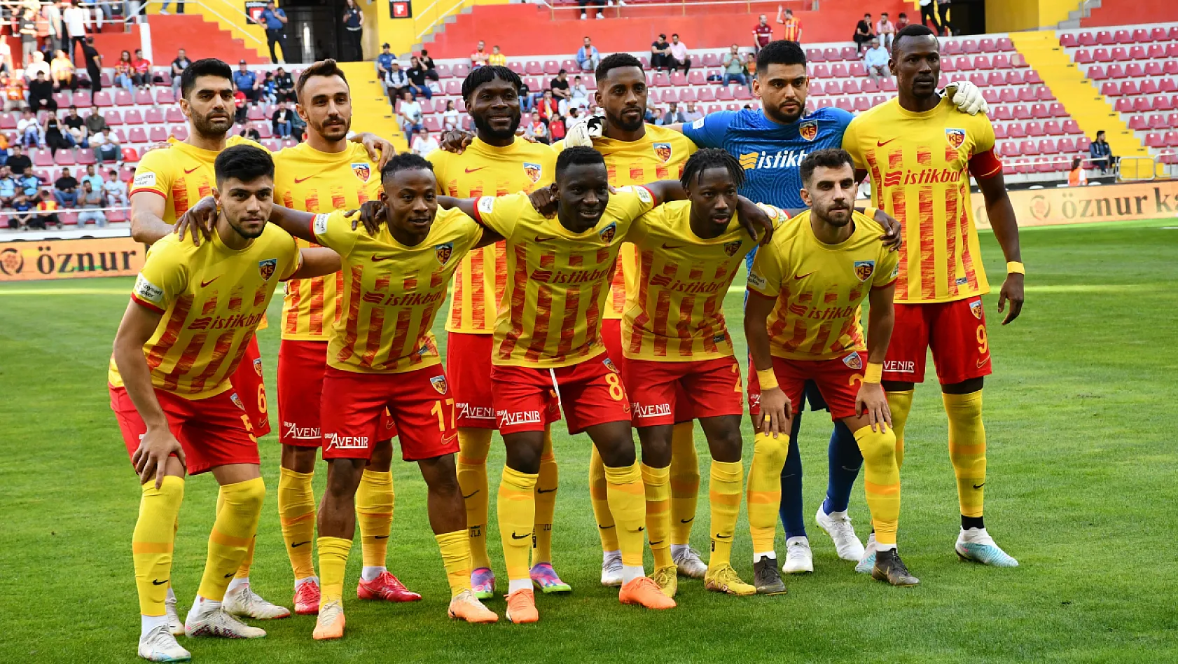Trendyol Süper Lig: Kayserispor: 1 - Gaziantep FK: 0 (İlk yarı)