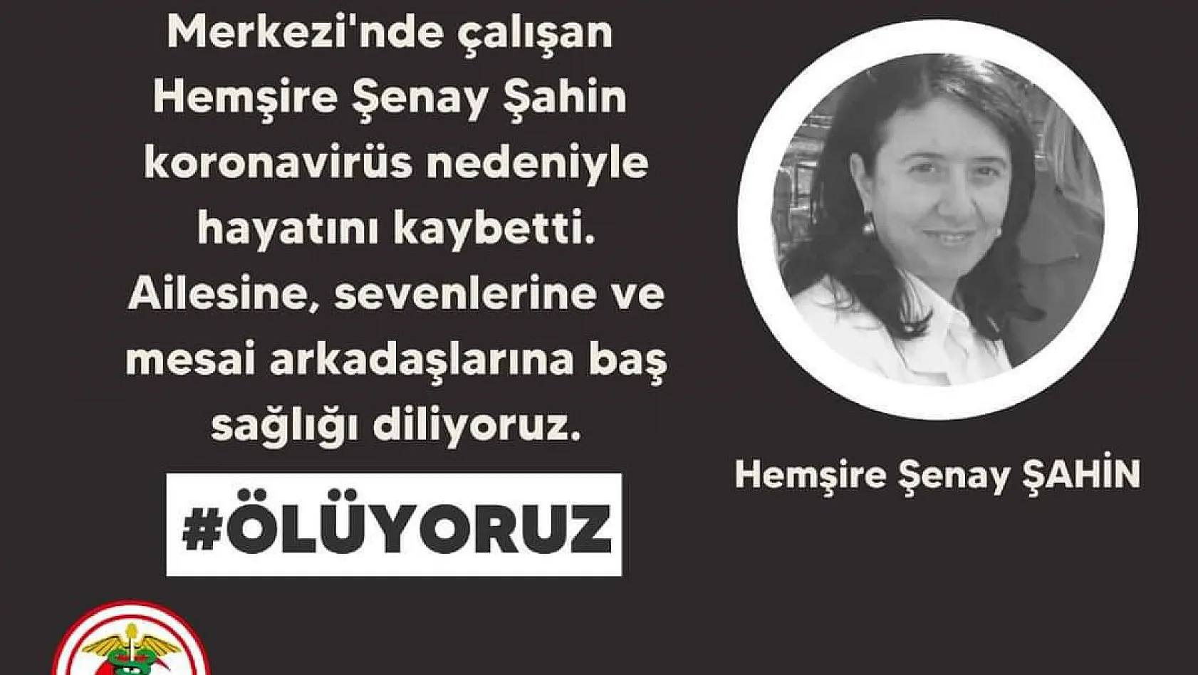 Türk Tabipler Birliğinden Şenay Hemşire paylaşımı: Ölüyoruz!