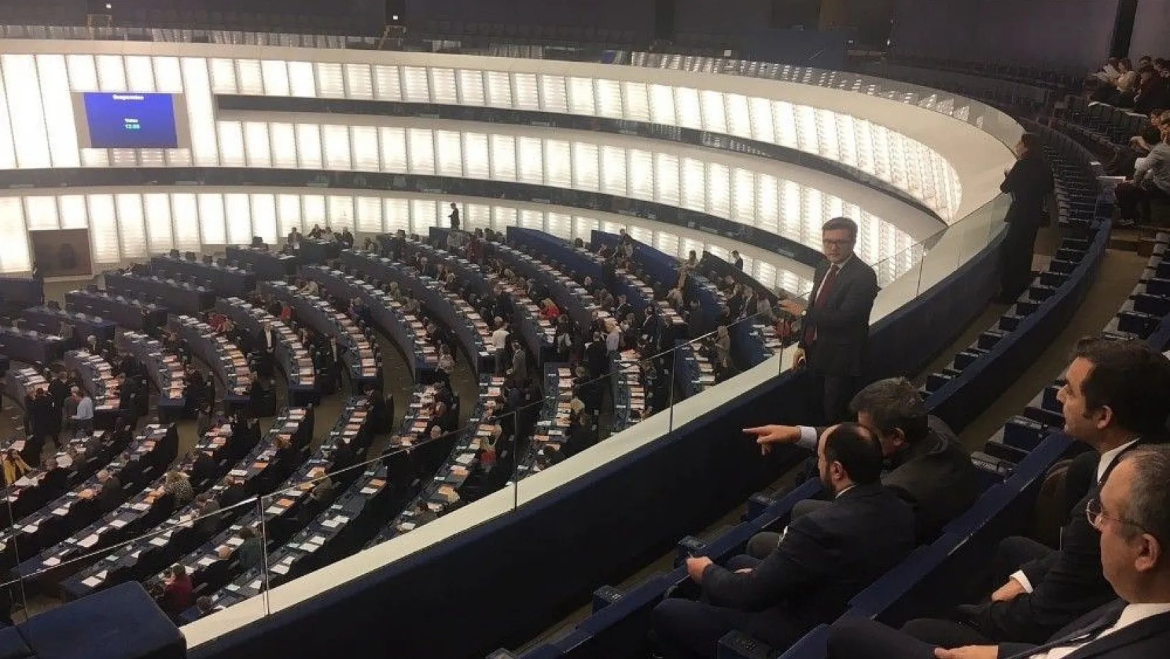 Türkiye-AB Karma Parlamento Komisyonu Başkanlık Divanı Avrupa Parlamentosu'nu ziyaret etti
