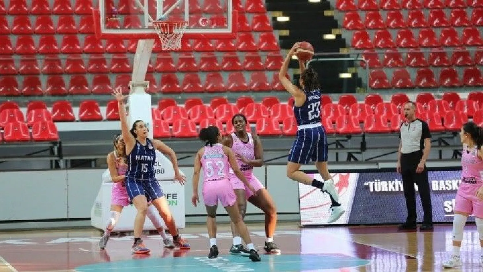 Bellona Kayseri Basketbol sahadan bu kez galip ayrıldı