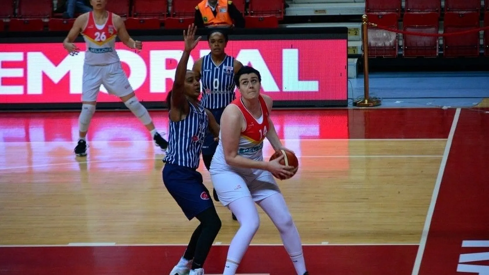 Bellona Kayseri Basketbol siftah yaptı