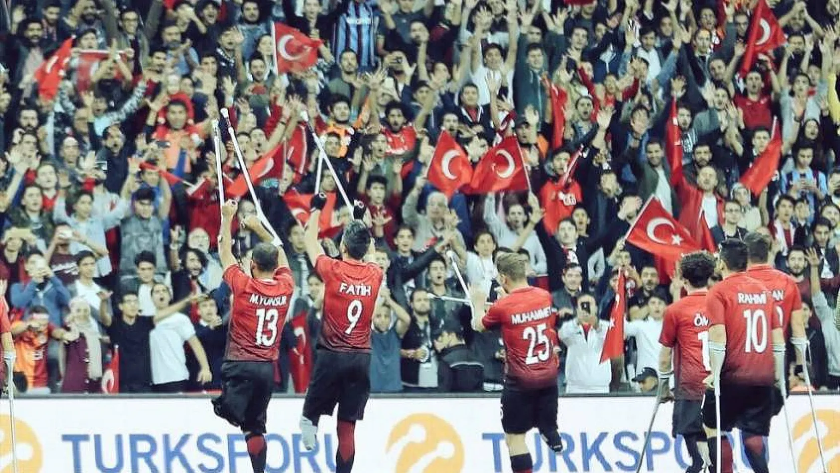 Türkiye Milli Ampute Futbol Takımı şampiyon oldu