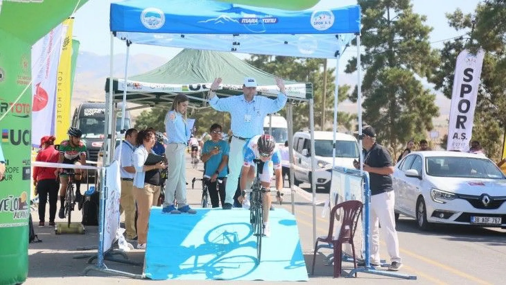 Velo Erciyes Minikler Bisiklet Yarışının 1. etabı tamamlandı