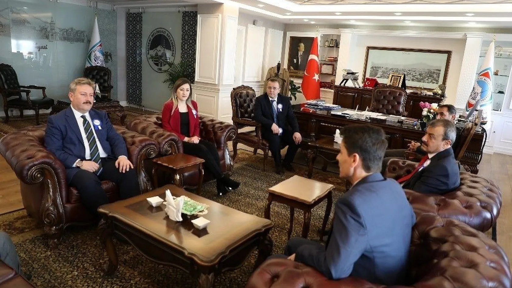 Vergi Dairesi Başkanı Günçavdı'dan Başkan Palancıoğlu'na Ziyaret