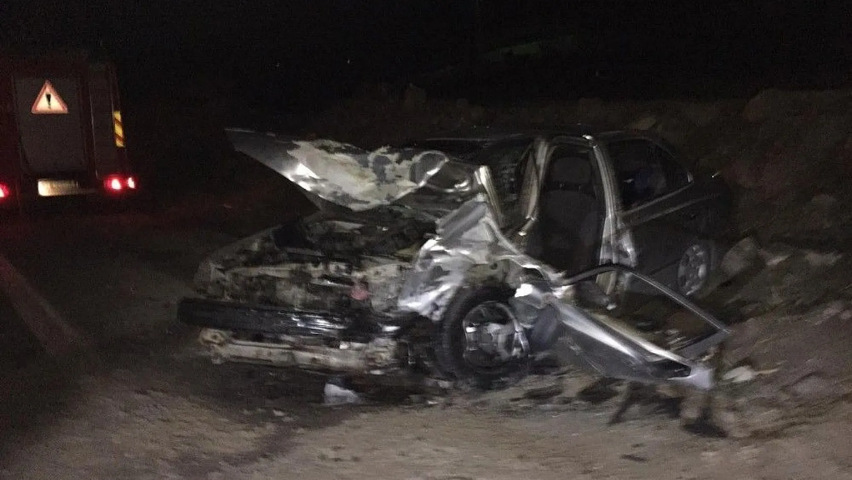 Yahyalı'da trafik kazası: 1 ölü 4 yaralı