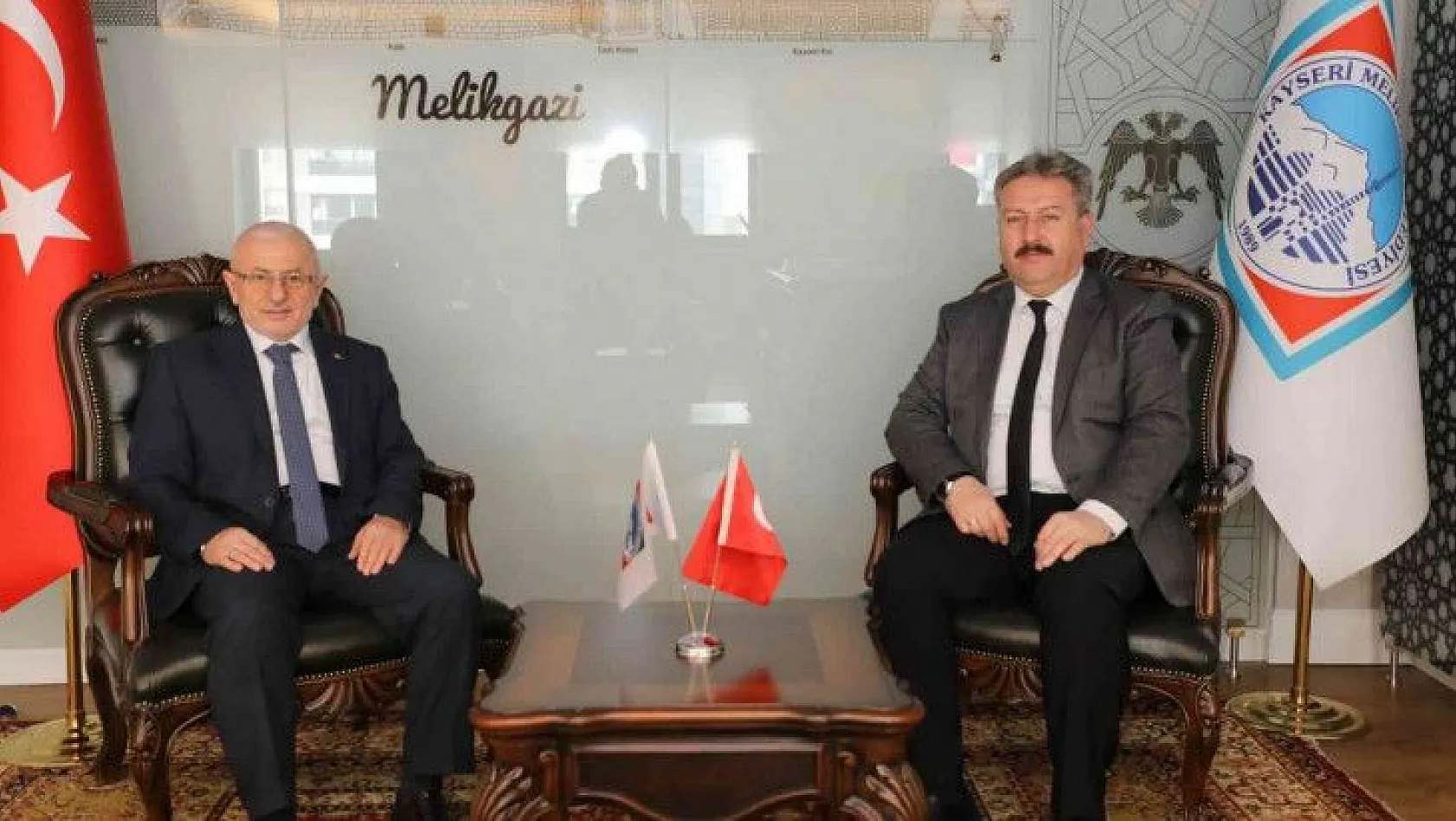 Müftü Akkuş'tan Başkan Palancıoğlu'na ziyaret