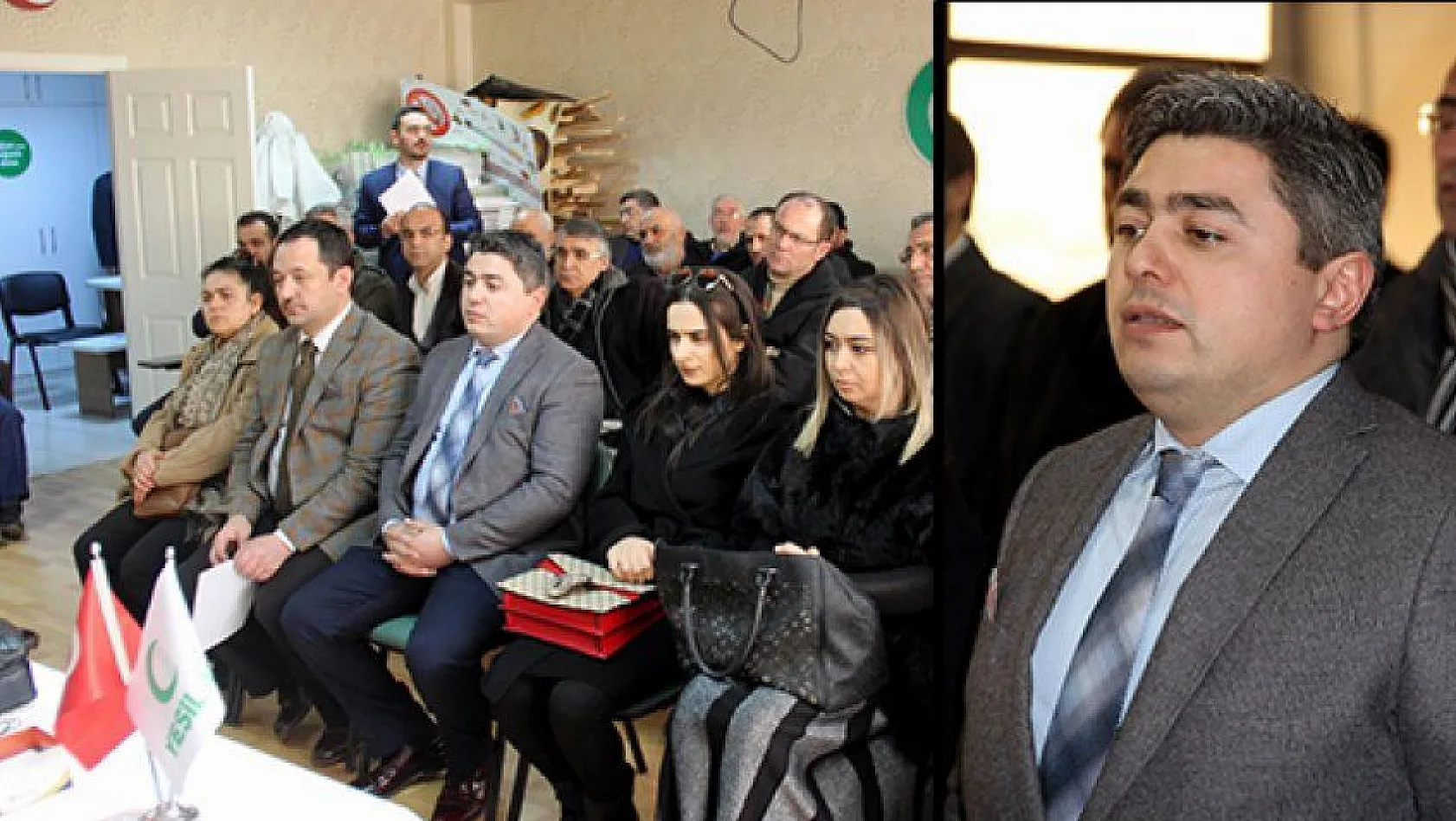 Yeşilay Kayseri Şubesi'nde yeni başkan Ömer Faruk Çöl oldu