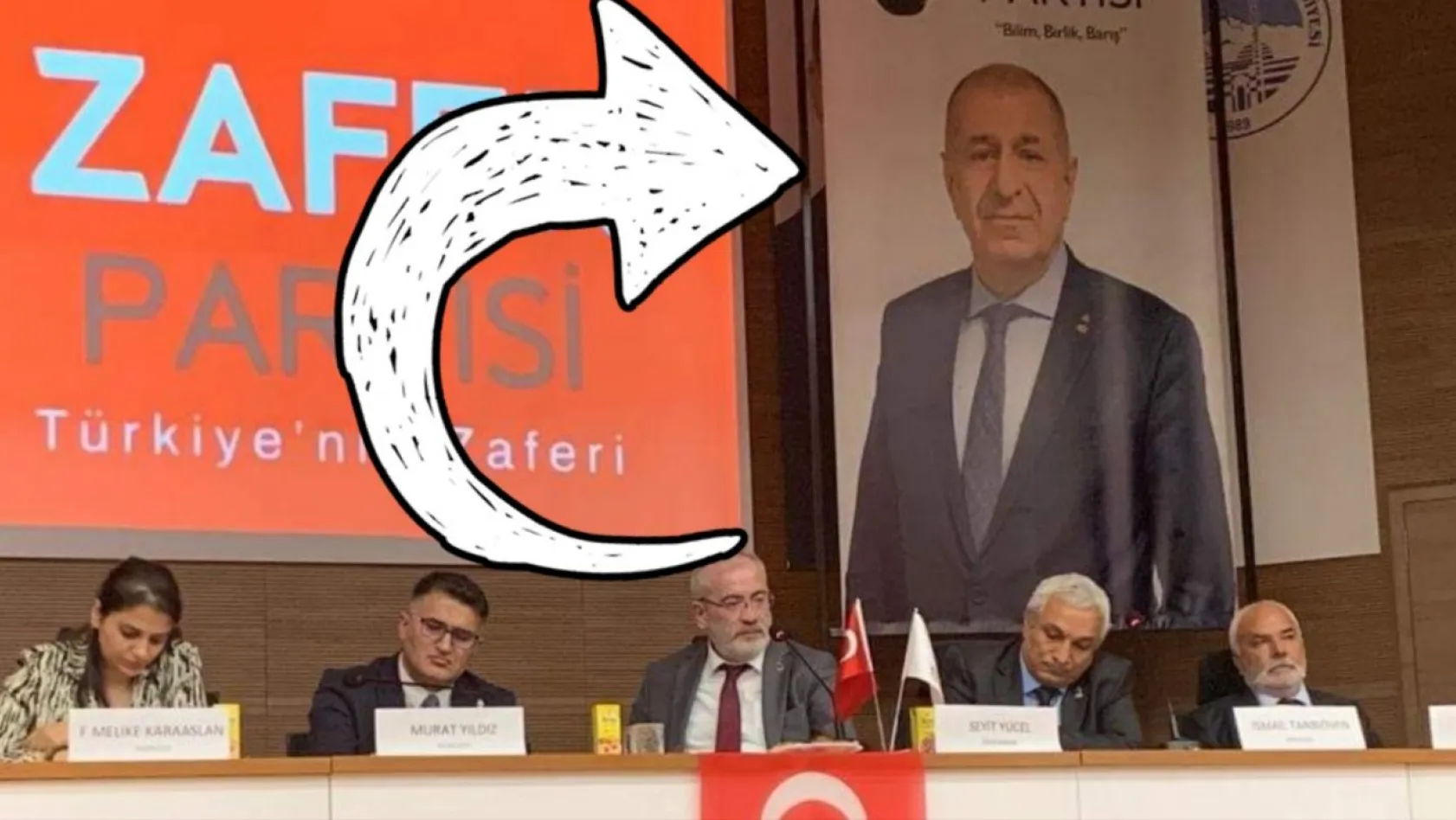 Zafer Partisi'nden, Belediyenin Erdoğan posteri şartına kıvrak çözüm!