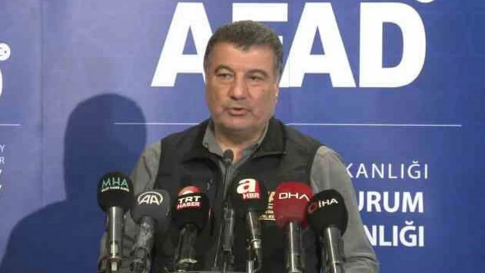 AFAD Risk Azaltma Genel Müdürü Orhan Tatar'dan Kayseri açıklaması...