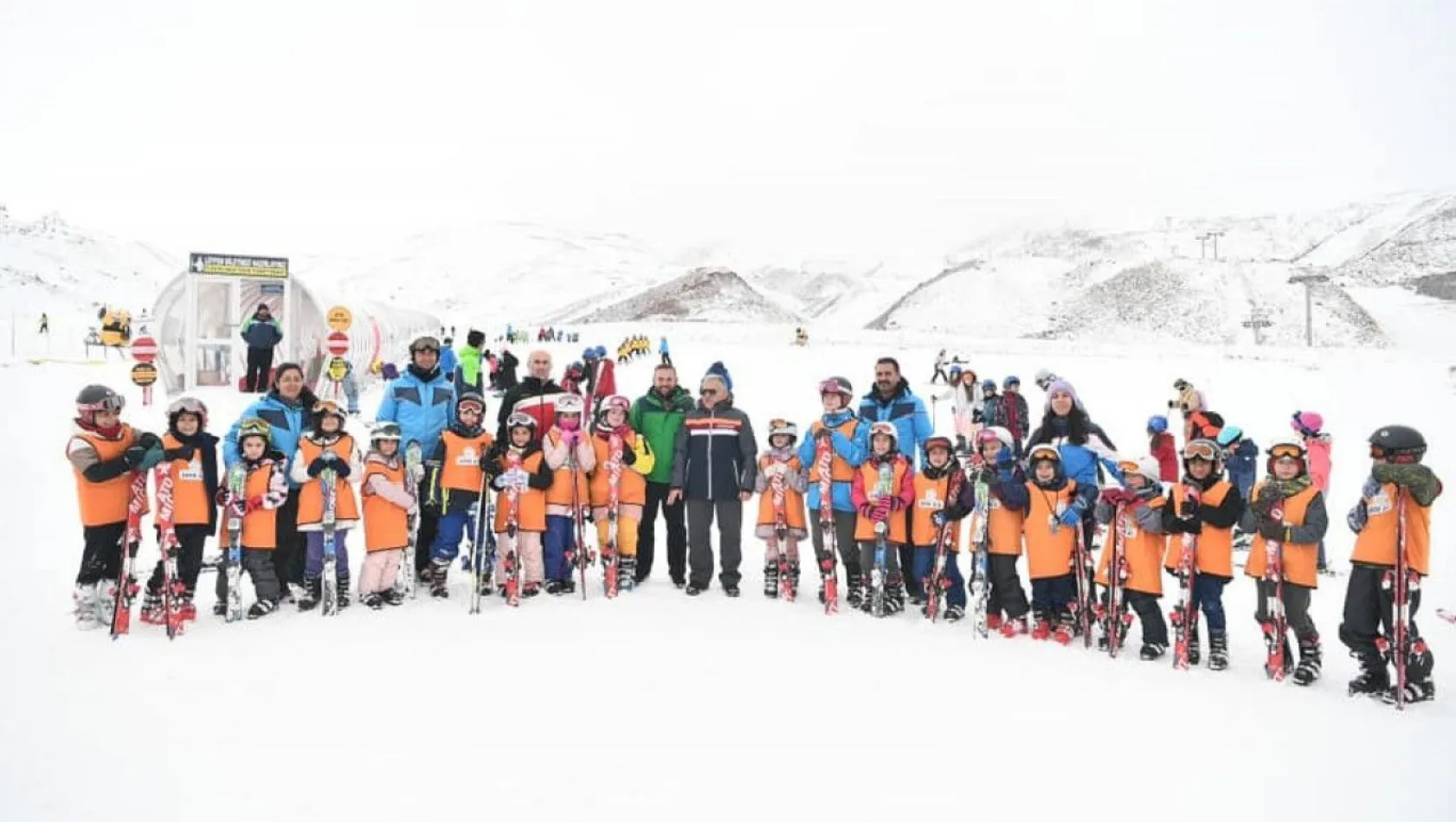 Büyükkılıç'tan, Erciyes'te Kayak Okuluna ziyaret!