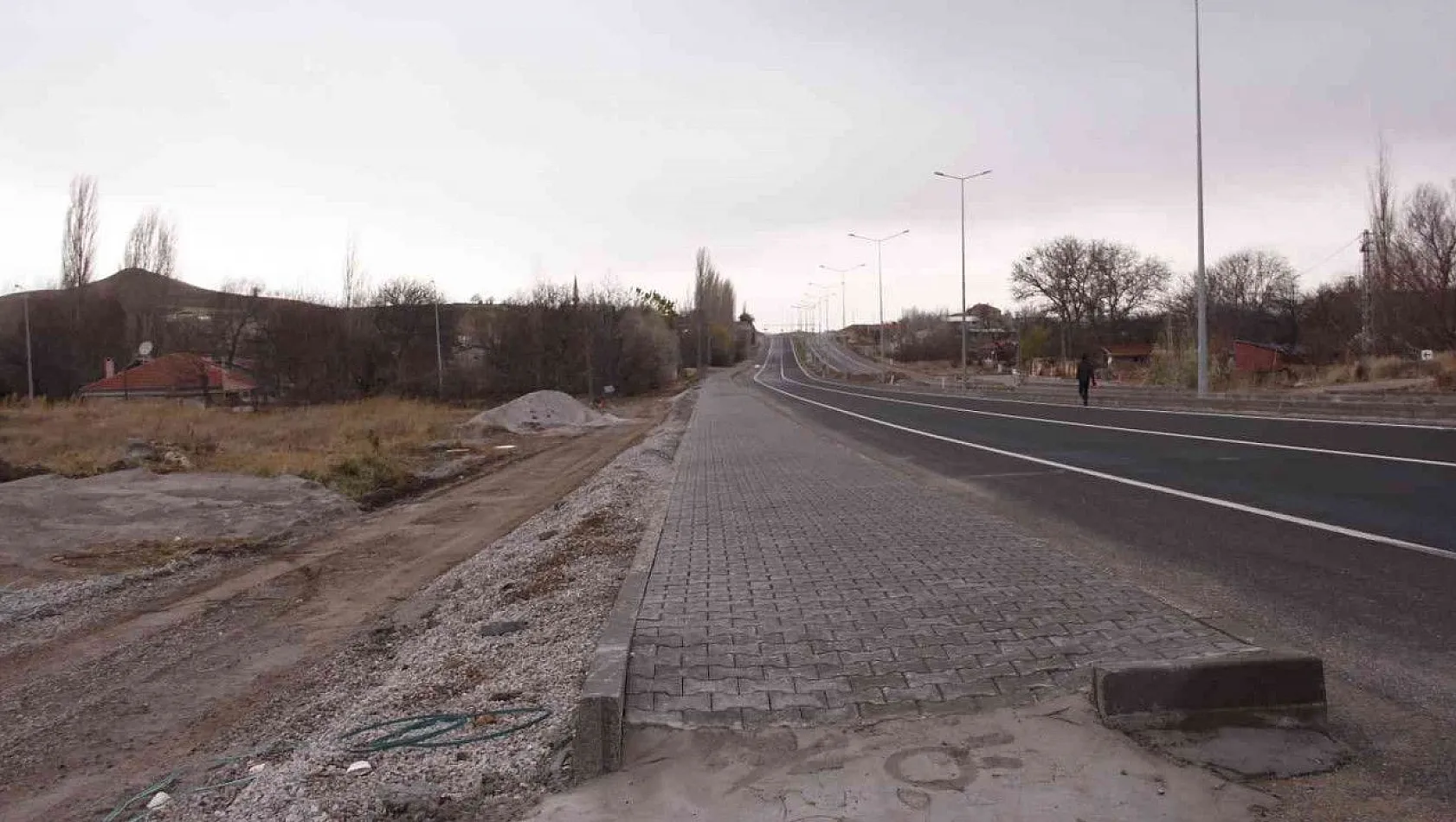 Bünyan'da Yaya Yolu Çalışmaları Devam Ediyor