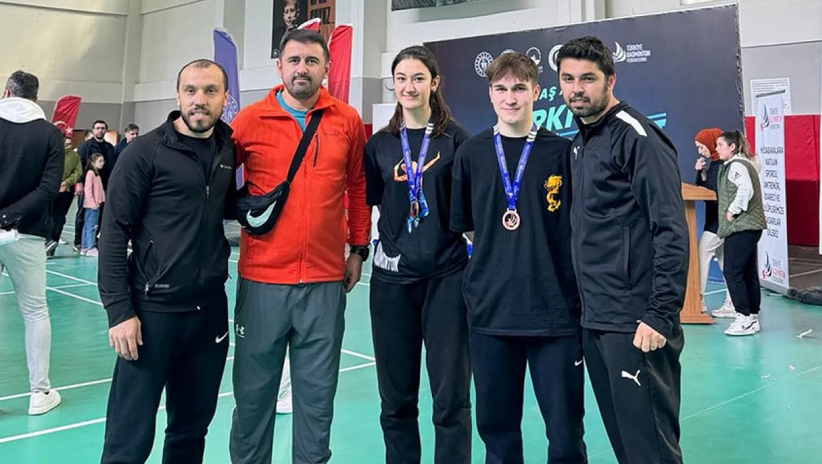 Badminton'da Kayseri'den gurur verici başarı!