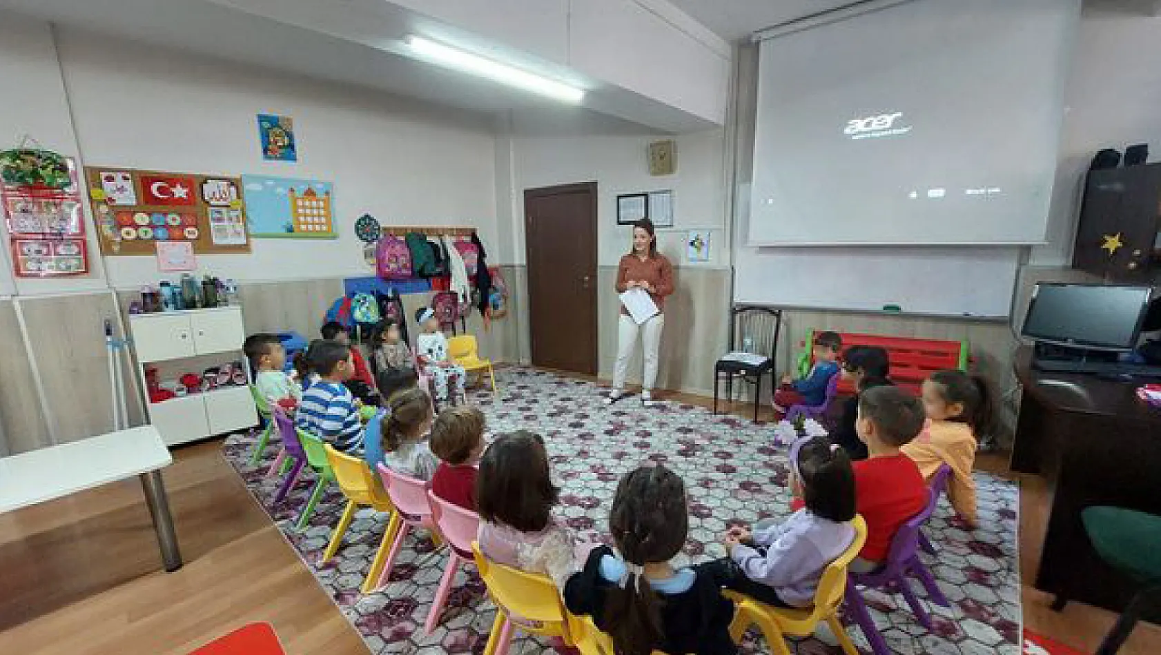 Kayseri'de çocuklara 'Mahremiyet' eğitimi