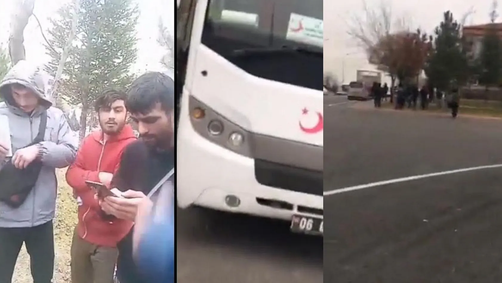 Kayseri skandal görüntü! Zafer Partisi paylaştı: Beyazşehir'e resmi plakalı otobüsle Afganlar bırakıldı!