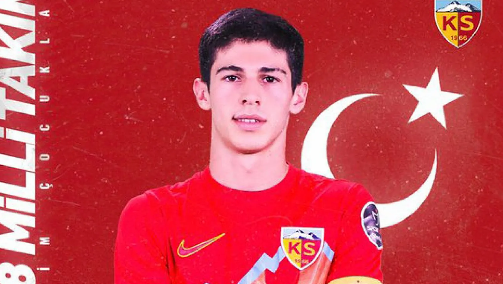 Kayserispor'da Baran Ali Gezek U18 Milli takımına davet edildi