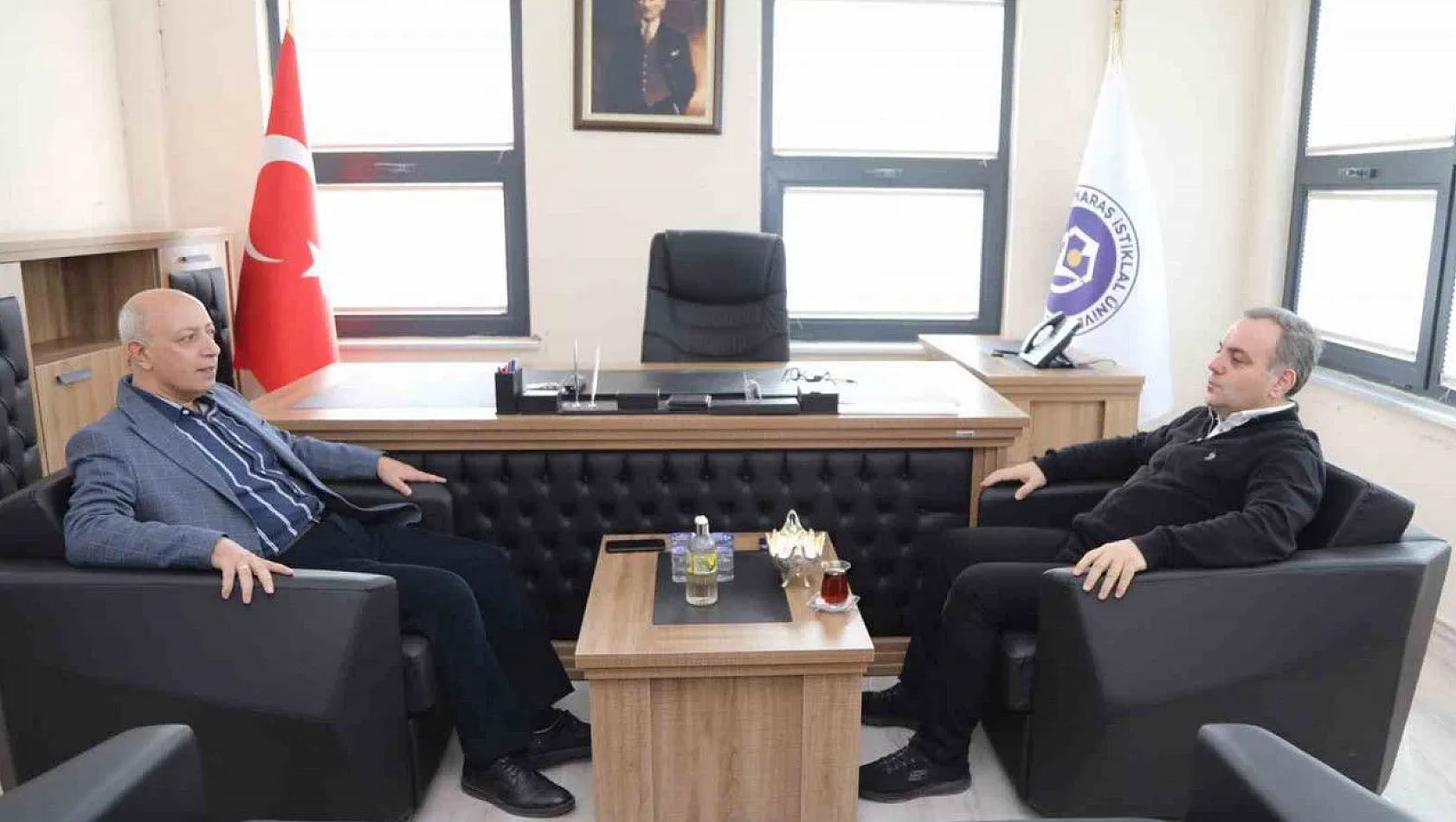 Rektör Altun, Kahramanmaraş'taki üniversiteleri ziyaret etti