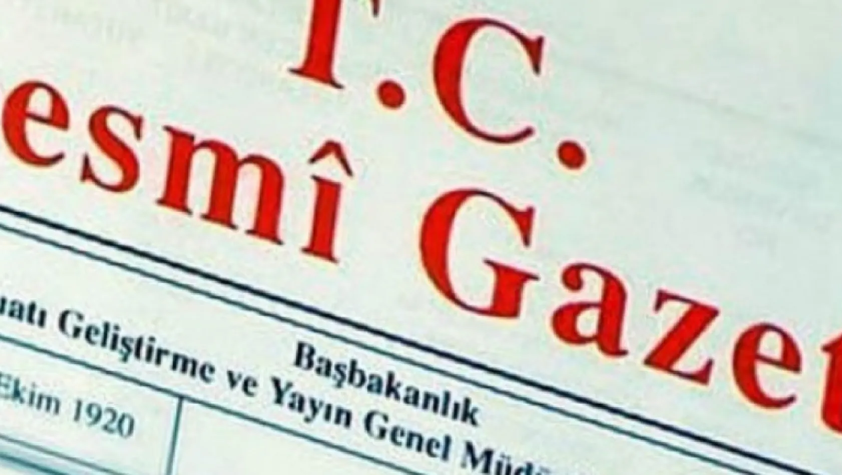 Resmi Gazete'de Kayseri detayı