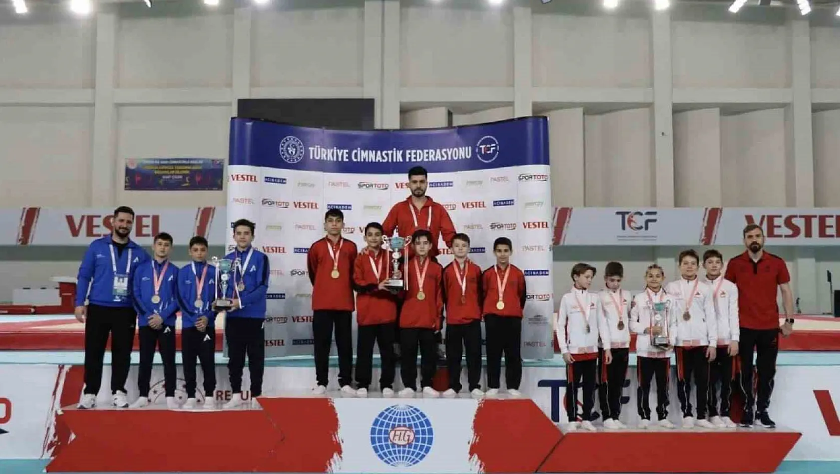 Rüya Cimnastik Külübü, Türkiye Şampiyonu oldu