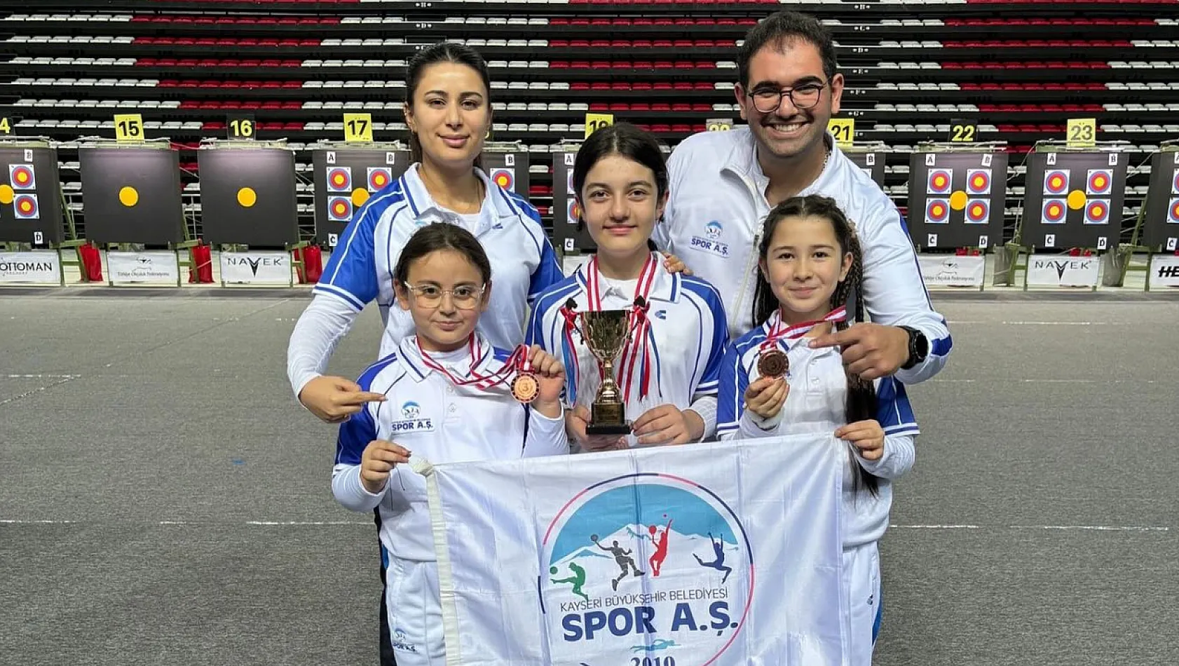 Türkiye Şampiyonası'nda 3 bronz madalya