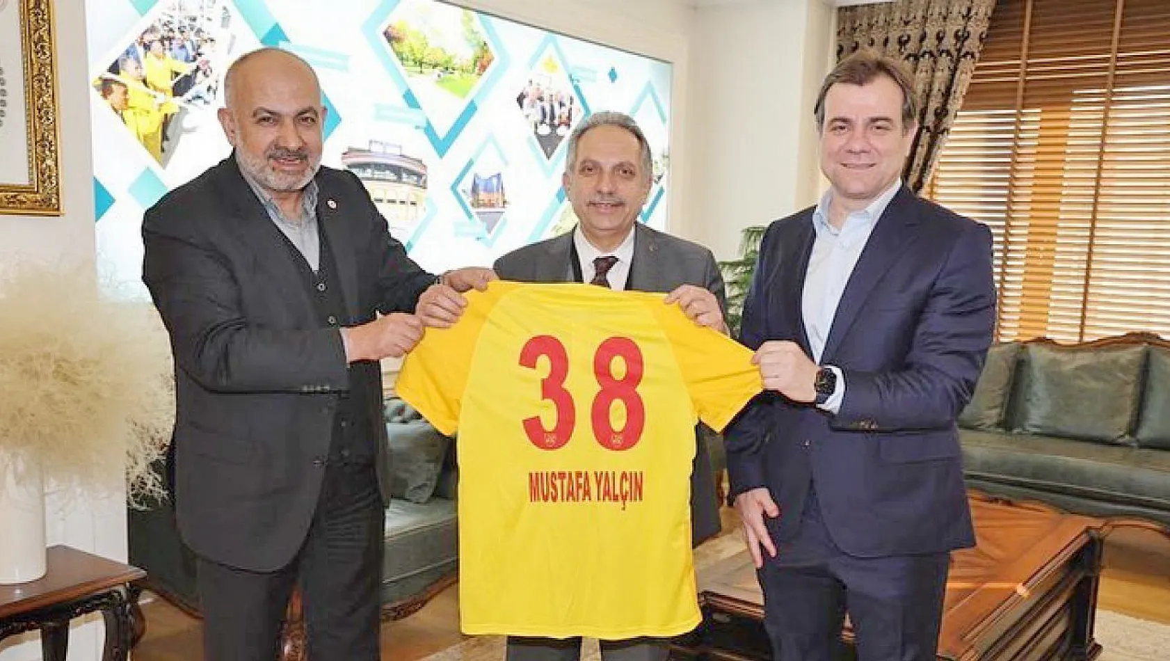 Yalçın'dan Kayserispor'a destek sözü