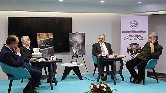Talas'ta kitap sohbetleri devam ediyor!