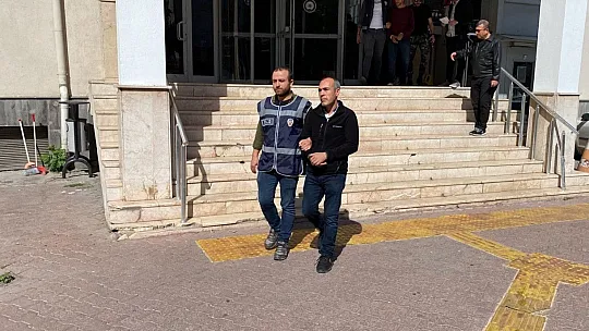 O kadın çatıdaki özel bölmede yakalandı