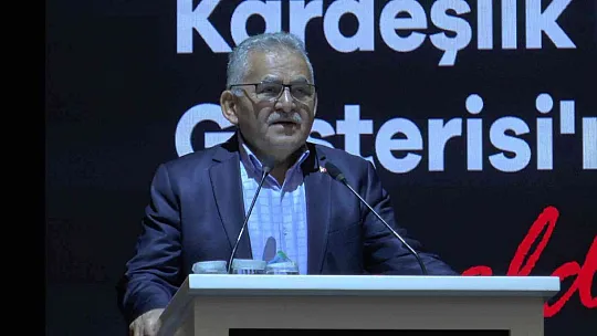 'Kardeşlik Destanı' Kayseri'de başladı