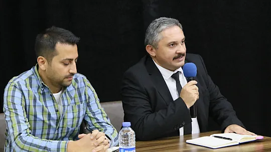 Hacılar'da istişare toplantısı...