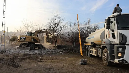 O mahallede yıkım başladı!