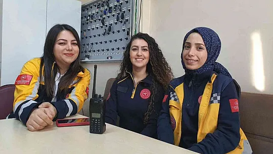 112'nin sultanları iş başında...