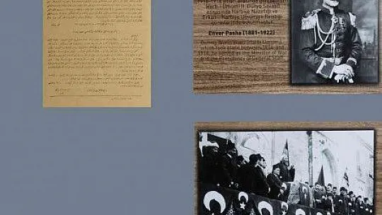 Tarihi belge, Milli Mücadele Müzesi'nde sergilenmeye başlandı