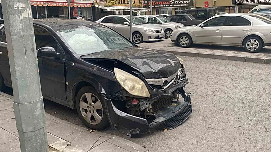 Kocasinan'daki kaza kamerada