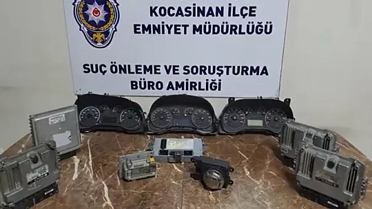Otomobil malzemesi çalan hırsız tutuklandı