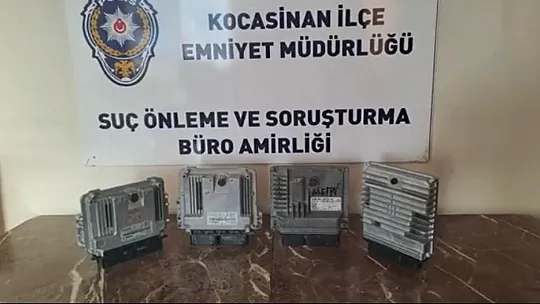 Otomobil malzemesi çalan hırsız tutuklandı