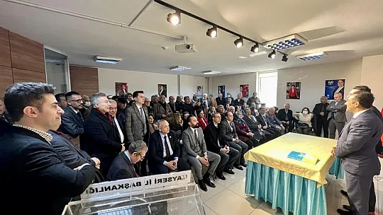 İYİ Parti'nin yeni il Başkanı görevine başladı...