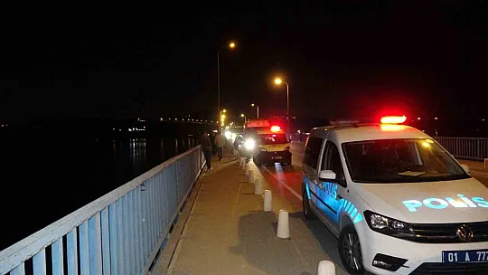 Köprüden göle düşen kişi kayboldu