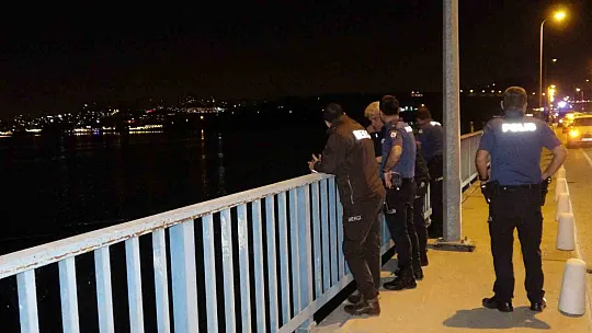 Köprüden göle düşen kişi kayboldu