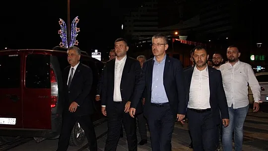 AK Parti İl Teşkilatı'ndan miting öncesi MHP'ye ziyaret